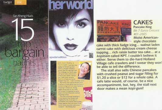 Featured on herworld Magazine, June 2000